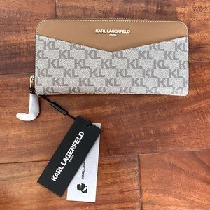 Karl Lagerfeld monogram wallet